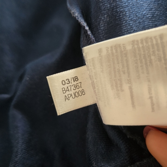 Adidas Men's Track Jacket in Navy Blue Size S - Picture 7 of 12